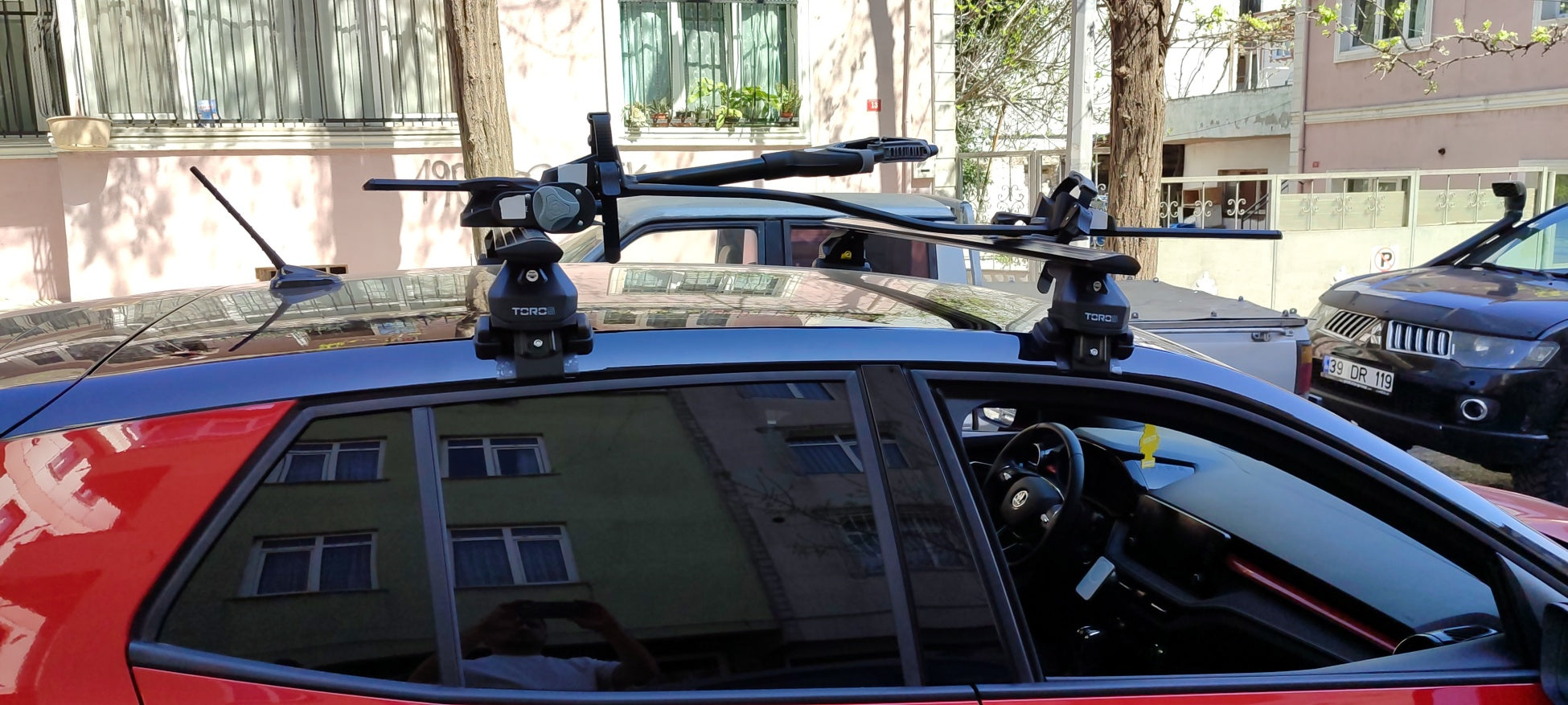 For Skoda Fabia Aluminum Roof Rack System Carrier Cross Bars Black 2021-Up For Skoda Fabia Aluminum Roof Rack System Carrier Cross Bars Black 2021-Up